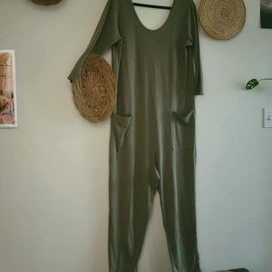 Concious Clothing Roswell Jumpsuit Size Large